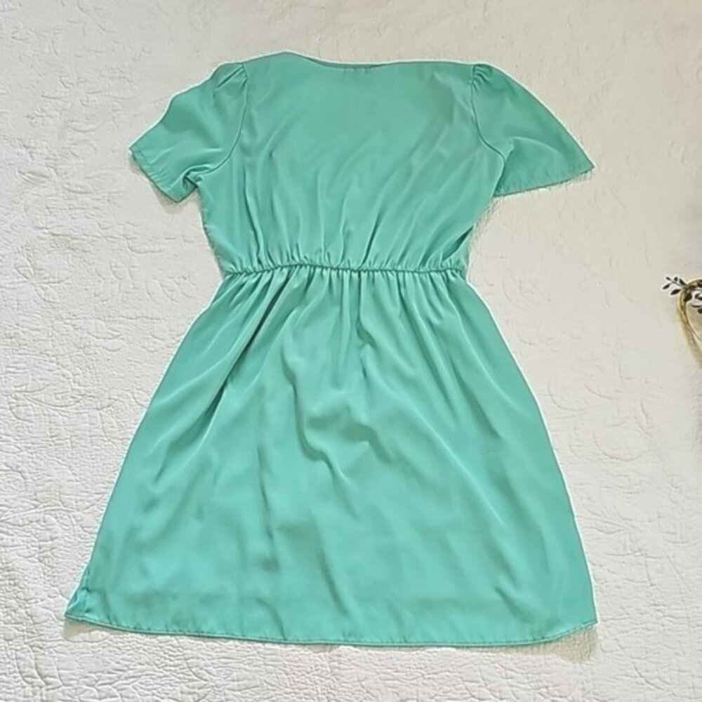 Gabriella Rocha Aqua Mini Dress - Picture 10 of 11